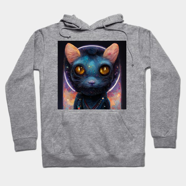 Astronaut Cat Hoodie by HereticStore